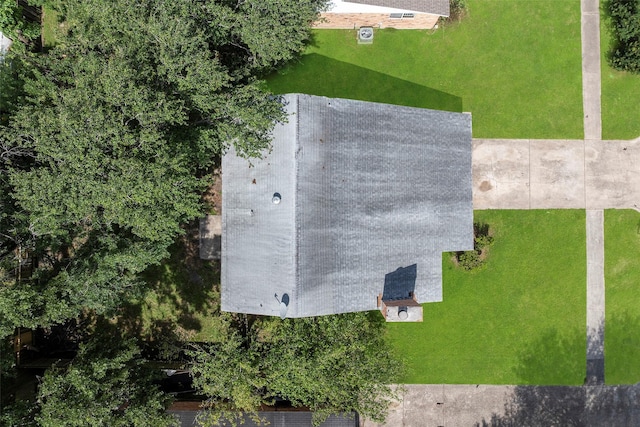6639 Feather Creek Dr, Houston, TX 77086 - view from above of property