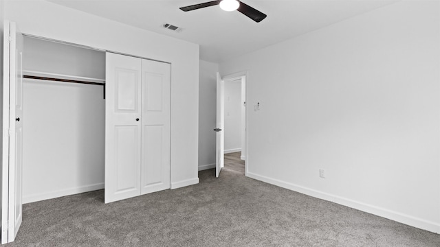 8603 Twisting Vine Ln, Houston, TX 77040 - unfurnished bedroom with carpet, a closet, and baseboards