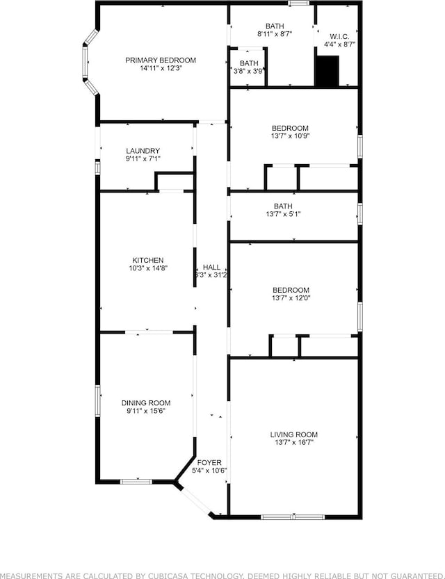7112 Ave L, Houston, TX 77011 - room layout