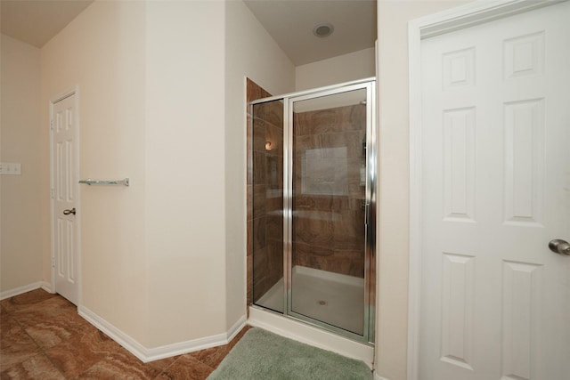 3314 Tall Sycamore Trl, Katy, TX 77493 - full bath featuring a shower stall and baseboards