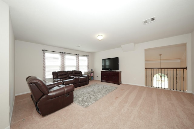 3314 Tall Sycamore Trl, Katy, TX 77493 - living area featuring carpet floors and baseboards