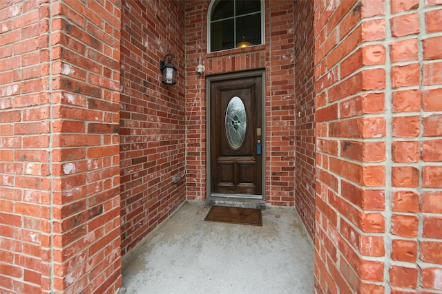 3314 Tall Sycamore Trl, Katy, TX 77493 - doorway to property featuring brick siding