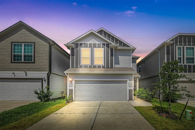 3919 Faletti Dr, Katy, TX 77493 - view of front facade featuring an attached garage and concrete driveway