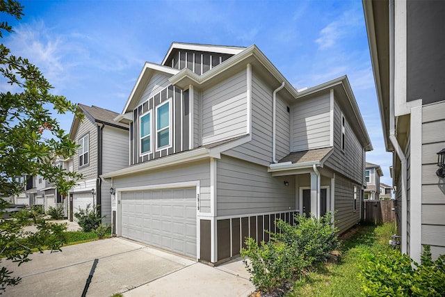 3919 Faletti Dr, Katy, TX 77493 - view of front facade with a garage and concrete driveway