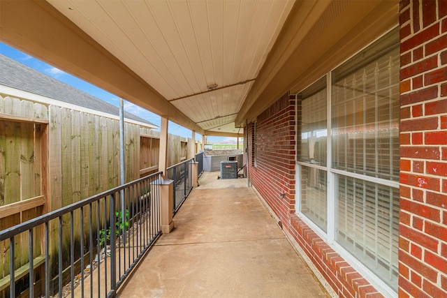 21031 Stoney Haven Dr, Katy, TX 77449 - view of patio / terrace with cooling unit