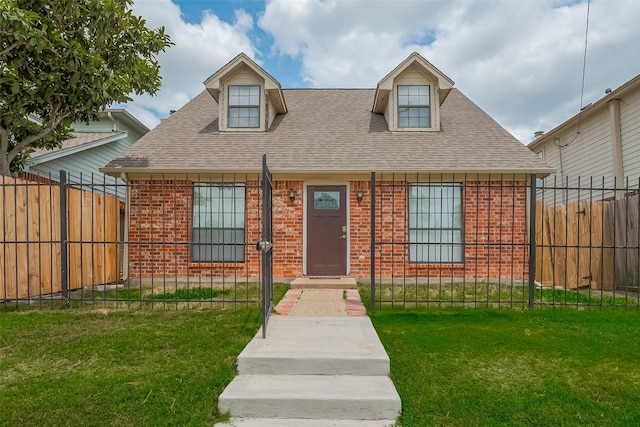 8621 Rustling Lvs Dr, Houston, TX 77083 - cape cod house with roof with shingles and brick siding