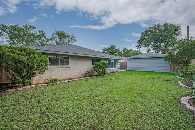 8314 Burning Hills Dr, Houston, TX 77071 - back of house with brick siding and roof with shingles