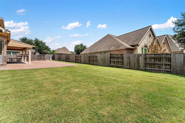 10827 Naburn Gate, Richmond, TX 77407 - view of yard featuring a patio area