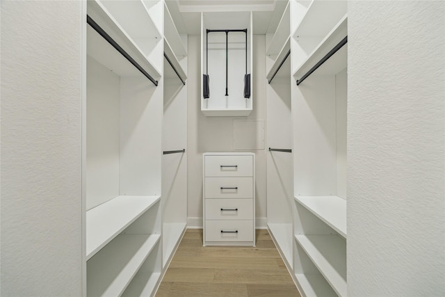 3907D Tulane St, Houston, TX 77018 - spacious closet featuring light wood-type flooring