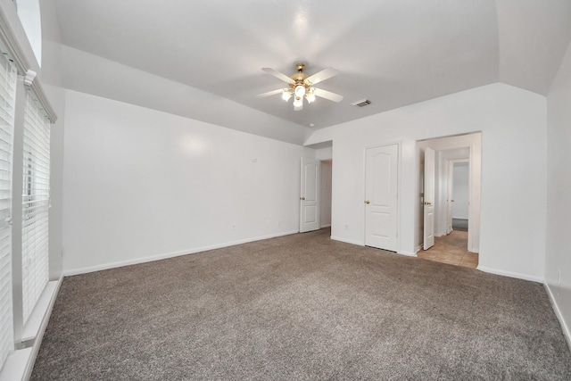 1605 Spring Glen Ln, Pearland, TX 77581 - unfurnished bedroom with carpet floors, baseboards, and ceiling fan