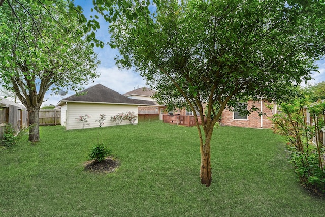 1605 Spring Glen Ln, Pearland, TX 77581 - view of yard