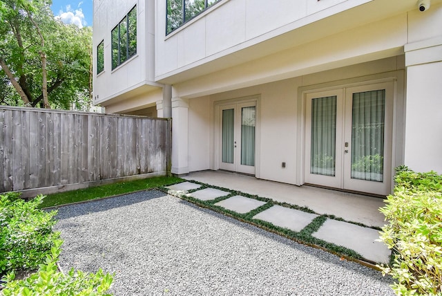 4220 Law St, Houston, TX 77005 - view of patio with french doors