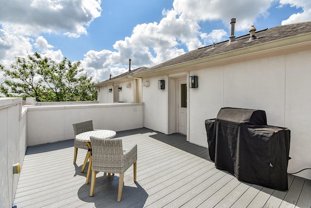 4220 Law St, Houston, TX 77005 - view of wooden deck