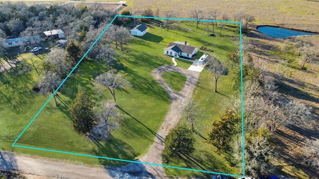 4620 Springfield Ln, Brenham, TX 77833 - view of rural area with property parcel outlined