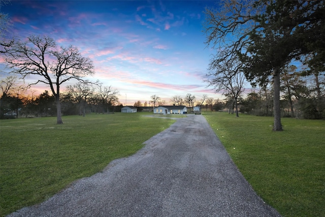 4620 Springfield Ln, Brenham, TX 77833 - ranch-style home with a front yard