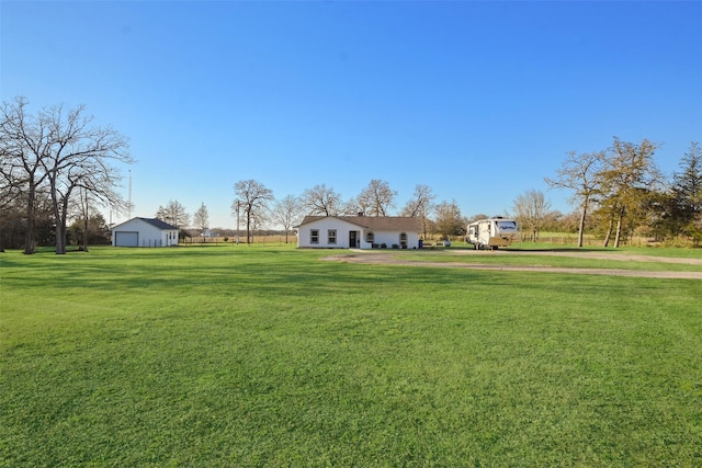 4620 Springfield Ln, Brenham, TX 77833 - view of green lawn featuring driveway
