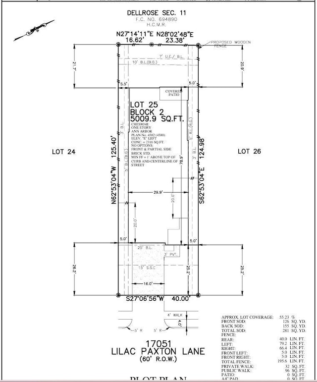 17051 Lilac Paxton Ln, Hockley, TX 77447 - property floor plan