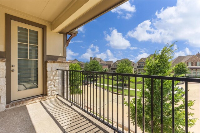 9650 Caddo Ridge Ln, Cypress, TX 77433 - balcony with a residential view