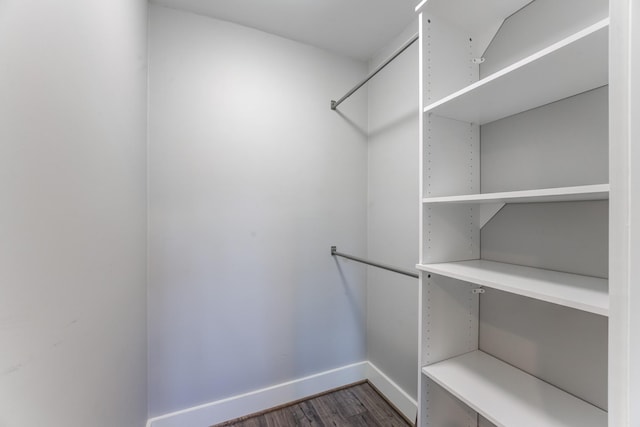12100 Melville Dr Unit 606, Montgomery, TX 77356 - walk in closet with dark wood finished floors