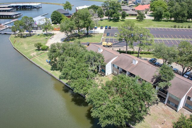 12100 Melville Dr Unit 606, Montgomery, TX 77356 - aerial view of residential area with a nearby body of water