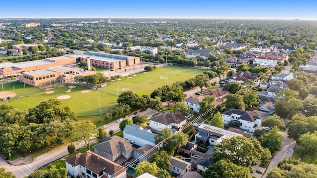 3810 Bellefontaine St, Houston, TX 77025 - aerial perspective of suburban area