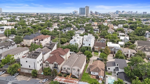 1226 Peden St, Houston, TX 77006 - aerial view