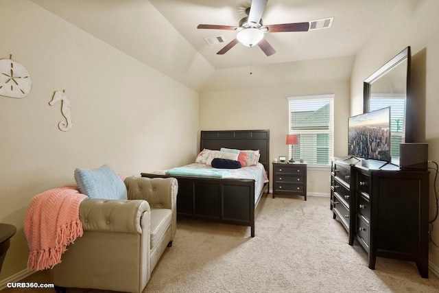 1522 Richland Hollow Ln, Friendswood, TX 77546 - bedroom with light colored carpet, ceiling fan, and baseboards