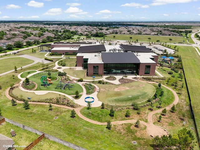 1522 Richland Hollow Ln, Friendswood, TX 77546 - bird's eye view of a park