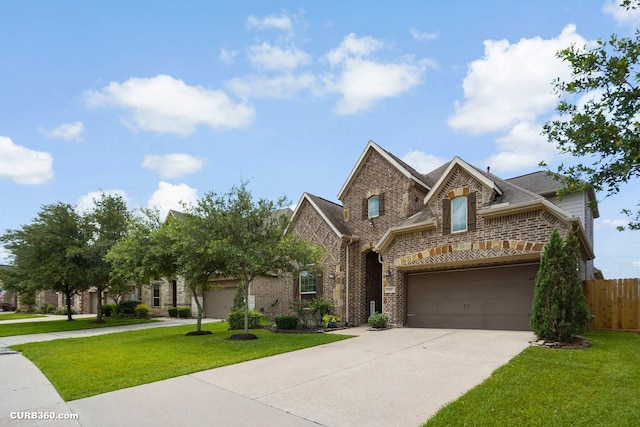 1522 Richland Hollow Ln, Friendswood, TX 77546 - traditional home featuring brick siding and concrete driveway