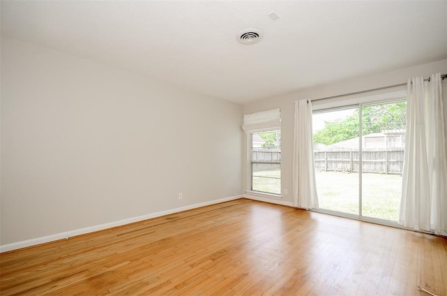 4410 Spellman Rd, Houston, TX 77035 - empty room featuring light wood-style flooring and baseboards