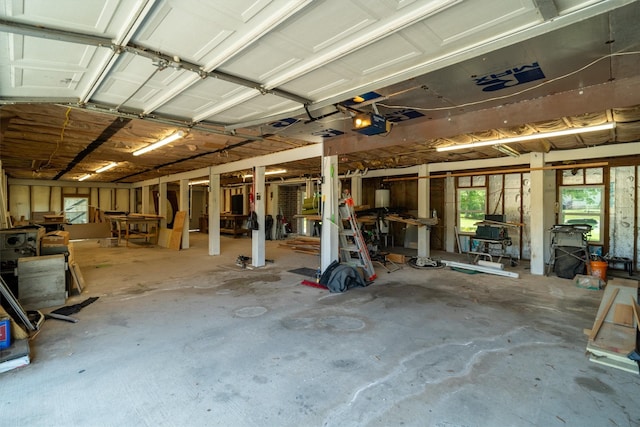 719 Fairfield St, Shoreacres, TX 77571 - view of garage