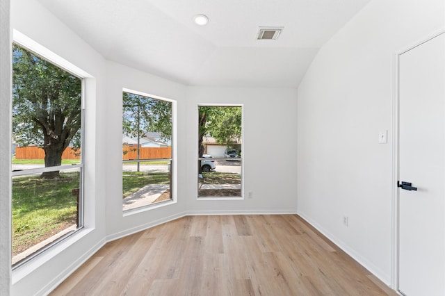 2411 Irish Spring Dr, Houston, TX 77067 - spare room featuring light wood finished floors and baseboards