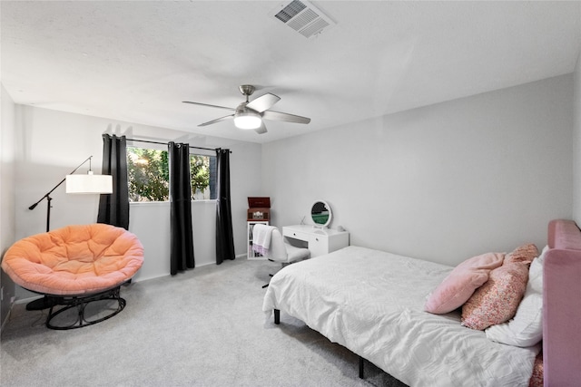 3707 Brook Shadow Dr, Houston, TX 77345 - bedroom with carpet flooring and a ceiling fan