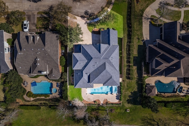 8503 Stones Throw Ln, Missouri City, TX 77459 - aerial view of property's location with a pool