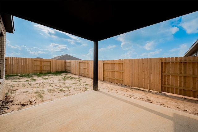 5819 Grantgrala Dr, Katy, TX 77493 - fenced backyard featuring a patio