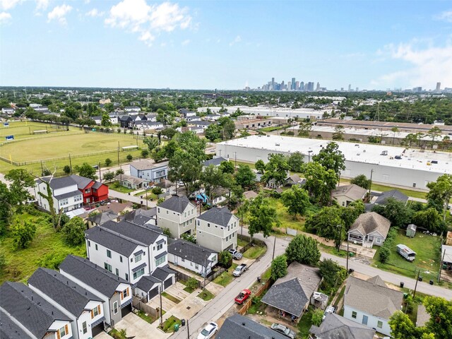 4002 Rutland St, Houston, TX 77018 - aerial view of residential area