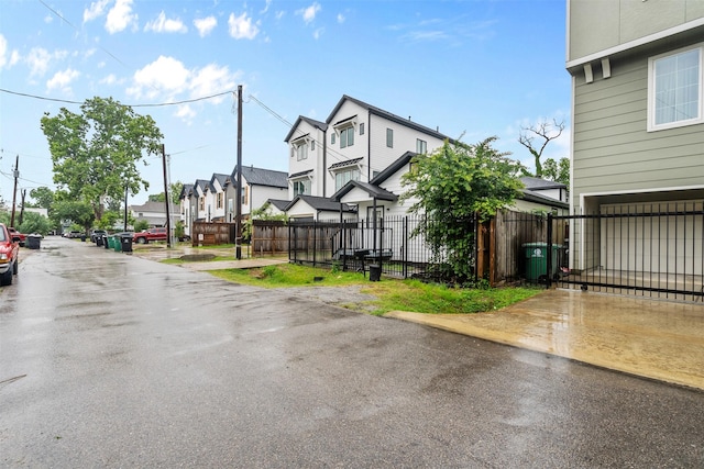4002 Rutland St, Houston, TX 77018 - view of asphalt street with a residential view