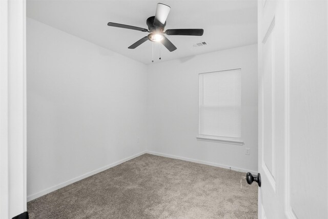 4002 Rutland St, Houston, TX 77018 - carpeted spare room with a ceiling fan and baseboards
