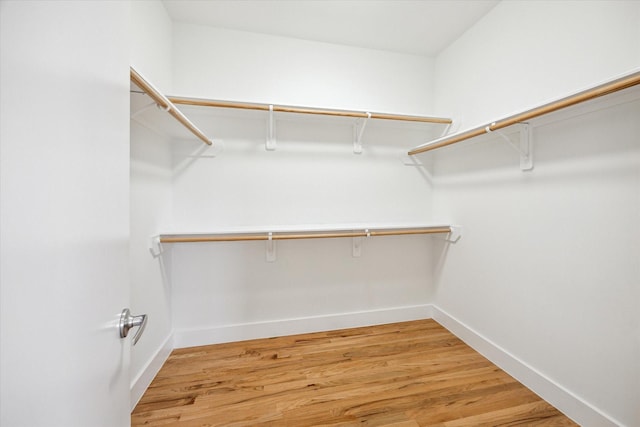 4502 Maxie St Unit A, Houston, TX 77007 - spacious closet featuring light wood-style flooring
