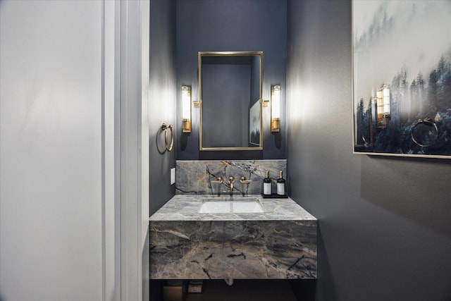 510 Wilmington Dr, Bellaire, TX 77401 - bathroom featuring vanity and decorative backsplash