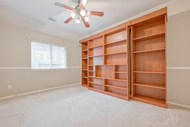 11519 Staffordale Ct, Cypress, TX 77433 - unfurnished bedroom featuring carpet floors, baseboards, and ceiling fan