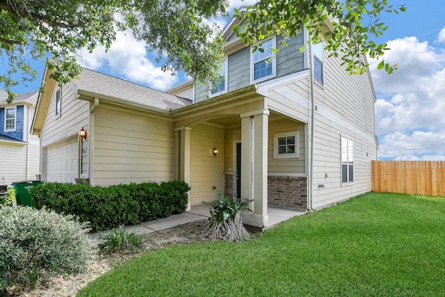 3043 Feather Green Trl, Fresno, TX 77545 - view of front of property with a garage