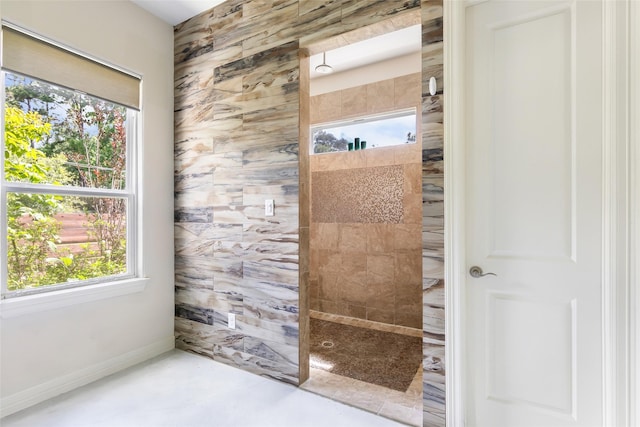 538 Magnolia Point Dr, Huffman, TX 77336 - full bathroom with walk in shower and baseboards