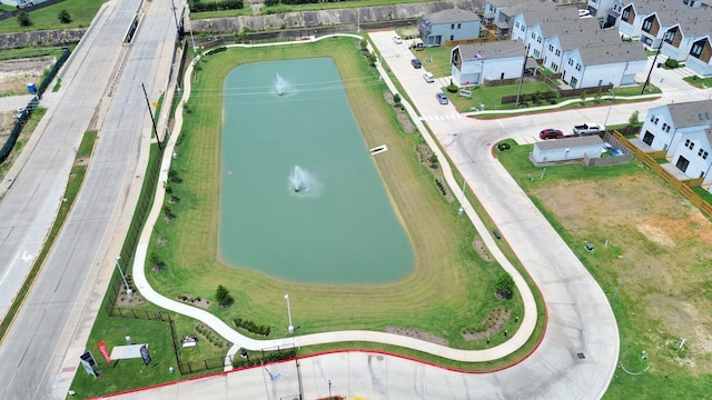 4016 Boho Ln, Houston, TX 77045 - aerial perspective of suburban area featuring a large body of water