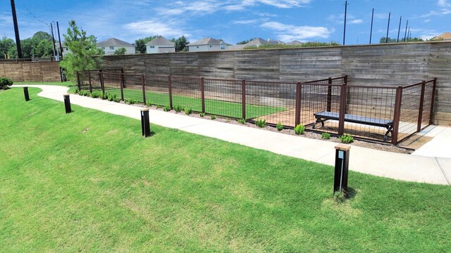 4016 Boho Ln, Houston, TX 77045 - view of yard with a residential view