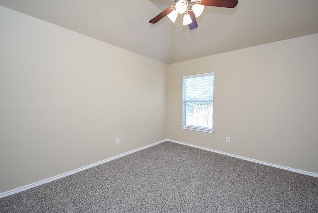 2803 Lakecrest Way Dr, Katy, TX 77493 - unfurnished room featuring carpet, ceiling fan, baseboards, and high vaulted ceiling