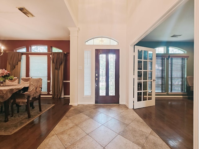 2631 Misty Grove Dr, Manvel, TX 77578 - entrance foyer with healthy amount of natural light and baseboards