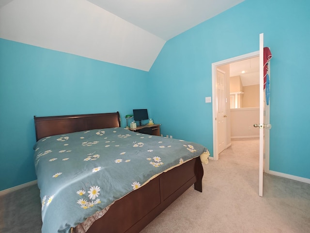 2631 Misty Grove Dr, Manvel, TX 77578 - carpeted bedroom featuring baseboards and lofted ceiling