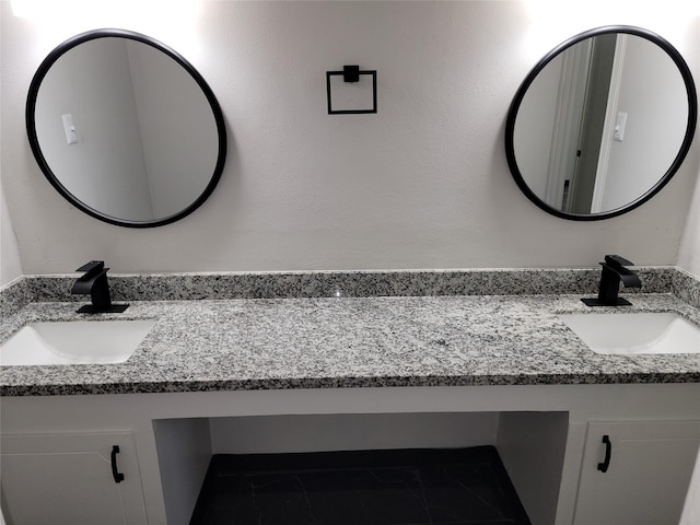 5814 Fontenelle Dr, Houston, TX 77035 - bathroom with double vanity