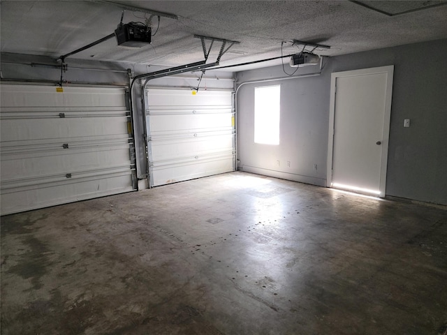 5814 Fontenelle Dr, Houston, TX 77035 - garage featuring a garage door opener